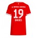 Bayern Munich Alphonso Davies #19 Hjemmedrakt Dame 2025-26 Korte ermer